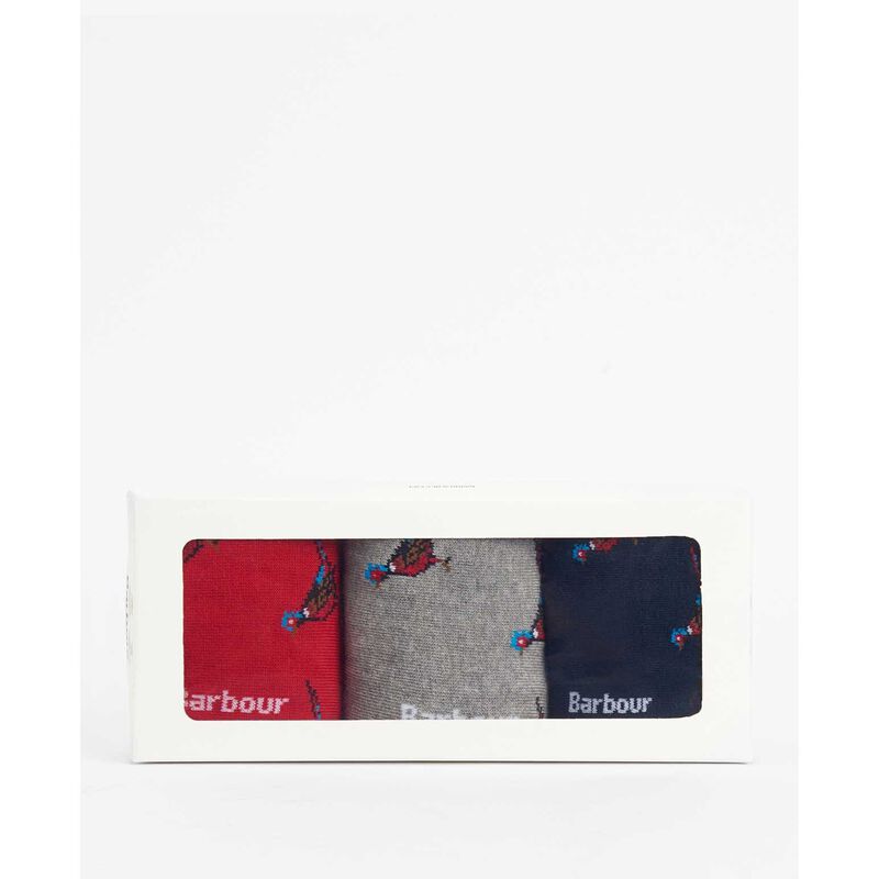 Barbour Pheasant Socks Gift Box image number 1